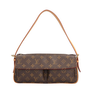 ルイヴィトン ヴィバシテMM モノグラム ショルダーバッグ モノグラムキャンバス M51164 ブラウン レディース LOUIS VUITTON 中古