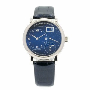 【未使用】A Lange&Sohne/ランゲ＆ゾーネ Little Lange1 リトル ランゲ1 ムーンフェイズ 182.086 ゴールドストーン 手巻き腕時計 #HK10900