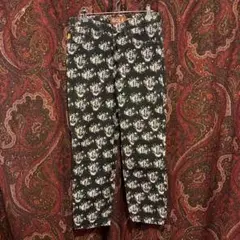 18AW GOLF WAN ゴルフワン punk face pants 総柄