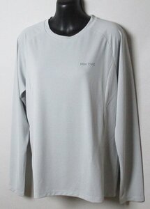 新品 マーモット/Marmot　アセント ロングスリーブ ティー レディス/トレッキング/XLサイズ/TOWRJB40/グレーシャー