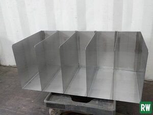 ステンレス棚 食パン焼型収納 製パン用品 ベーカリー 783×372×300mm 業務用 店舗 [4-239540]