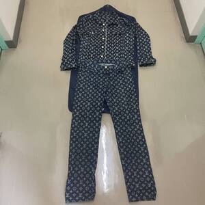 louis vuitton denim jacket pant jeans setup ルイヴィトン デニム パンツ ジーンズ セットアップ キムジョーンズ 18ss