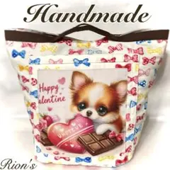 特価！Valentineチワワhandmadeエコバッグ 1980円