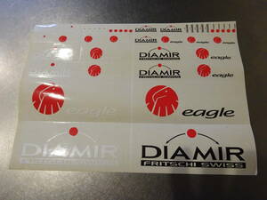 FRITSCHI フリッチ DIAMIR ディアミール EAGLE イーグル ステッカー シール