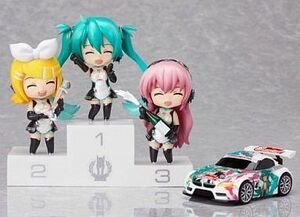 中古トレーディングフィギュア ねんどろいどぷち レーシングミクセット 2011Ver. 「初音ミク」