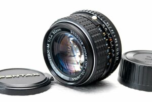 （綺麗）PENTAX-M ペンタックス 純正 Kマウント専用 50mm 高級単焦点レンズ 1:1.4 希少な作動品