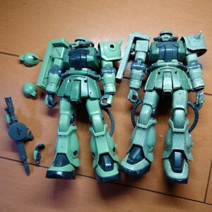 ガンプラ バンダイ HGUC ザクⅡ F2型 ガンダム0083 ジャンク品 塗装あり 欠損あり 部品取り用