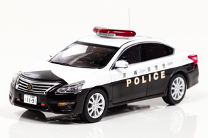 ★1/43 日産 ティアナ L33 2016 茨城県警察地域部自動車警ら隊車両 450 H7431606 レイズ