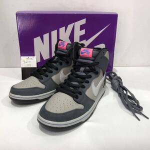 【NIKE】 ハイカットスニーカー ナイキ 28cm 灰 グレー SB DUNK HIGH PRO dj9800-001 ts202402