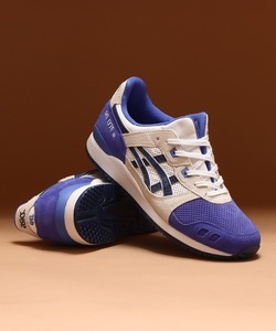 「ASICS」 ローカットスニーカー 24.0cm アイボリー メンズ