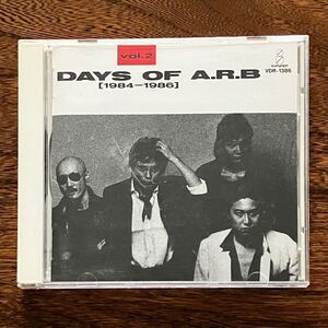 24-12【CD】 A. R. B / DAYS OF A.R.B vol.2 ［1984-1986］中古品