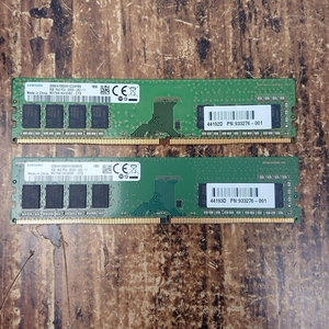 【動作確認済】【2枚セット】SAMSUNG メモリ DDR4 2666V UA2 11 8GB×2 (合計16GB) パーツ パソコン