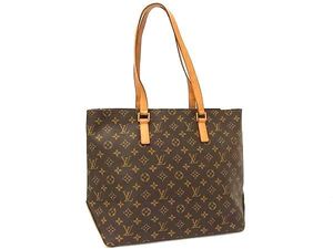 1円 ■美品■ LOUIS VUITTON ルイヴィトン M51151 モノグラム カバメゾ トートバッグ ショルダー 肩掛け レディース ブラウン系 BK4112