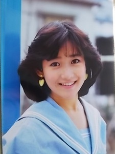 昭和レトロ　ブロマイド　岡田有希子　　　