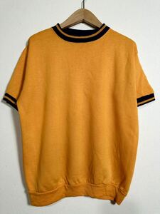 70s unknown vintage S/S Sweatshirts ヴィンテージ アクリル 半袖スウェット 古着 