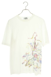 エルメス HERMES サイズ:XS ホースプリントTシャツ 中古 BS99