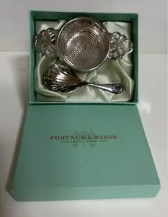 FORTNUM & MASON ストレーナーとスプーンセット