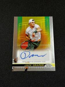 Jack Draper ジャック・ドレイパー 2024 Topps Chrome Tennis Auto 直筆サイン テニス