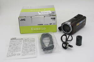 【返品保証】 【録画再生確認済み】JVC Everio GZ-R70-T ボルドー 60x 元箱付き ビデオカメラ v5343