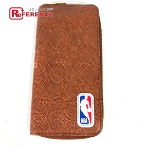 LOUIS VUITTON ルイヴィトン M80548 ジッピーウォレットヴェルティカル ラウンドファスナー LV×NBA 長財布 ブラウン メンズ【中古】