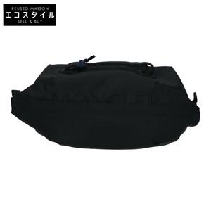 新品同様 MONCLER モンクレール 5M00002 M4432 ALCHEMY BELT BAG アルケミー ベルトバッグ / ボディバッグ ブラック メンズ