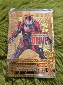 仮面ライダーガンバライジング　仮面ライダー　超デッドヒートドライブ　RT5−065 GLRカード