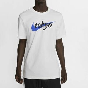 ★新品 未使用★ 半額以下 NIKE AIR Tシャツ メンズ US XLサイズ 白 ★ SWOOSH TOKYO ナイキ ★断捨離大放出★ラスト1品★