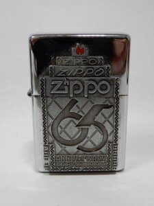 65th Anniversary/65周年 1932-1997 ZIPPO ジッポー メタル貼り 1997年製 0707W13G