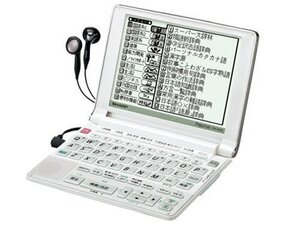 【中古】シャープ 電子辞書 Papyrus (パピルス) PW-A700-W パールホワイト (音声対応・100コンテンツ/能力チェック搭載モデル)