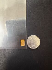 純金0.1ｇ 1円スタート TOKURIKI：徳力