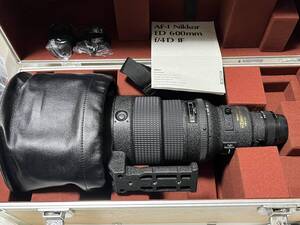 ★希少品★ニコン NIKON AF-I 600mm F4 D ED ★ケース付き★ #8099