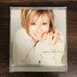 (506)帯付 中古CD100円 倖田來未 anytime(DVD付)