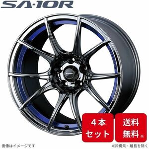 ウェッズ ホイール ウェッズスポーツ SA-10R 86 GR ZN6 トヨタ 18インチ 5H 4本セット 0072627 WEDS