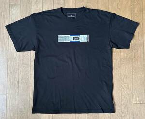 ■極美品 uniform experiment × FRAGMENT - LONDON LHR Tシャツ BK-2 SOPH. 藤原ヒロシ