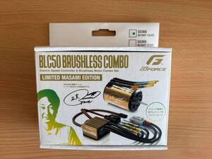 【未使用】【限定品】 ☆ ジーフォース G-FORCE 電動 RC 用 BLC50 BRUSHLESS COMBO LIMITED MASAMI EDITION (N.FAST 13.5T) G0368 