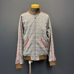 DIESEL Glen check Zip Up Jacket ディーゼル グレンチェック ジップアップ ジャケット size L メンズ ブルゾン