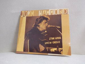 [CD] ジョンハモンド JOHN HAMMOND / LIVE IN GREECE