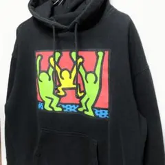 【貴重&かっこいい】OBEY KeithHaring デザインパーカー