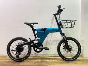 ■超美品■BESV ベスビー PSA1 モトベロ10周年記念限定カラー メタリックグリーン 1×7s アルミ E-BIKE 電動アシスト自転車