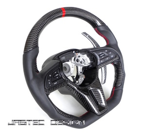 受注生産品 日産 R35 MY17 MY18 スカイライン GT-R カーボンステアリング GTR ニスモ DR1 - DESIGN　by　JASTEC DESIGN 