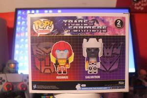 Funko Pop! Vinyl: Transformers - Rodimus & Galvatron - 2 Pack - GameStop San... 海外 即決