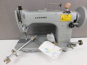 JANOME No,766256236 動作未確認 ジャンク品 ジャノメ 工業用ミシン 手芸 手工芸 ハンドクラフト 裁縫 アンティーク 激安1円スタート