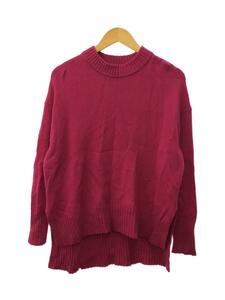 PLST◆セーター(薄手)/L/ウール/PNK/12-1401015
