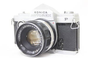 【訳あり品】 コニカ Konica Autorex P Hexanon 52mm F1.8 ボディ レンズセット v8256