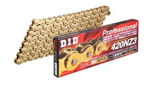 DID 420NZ3-120L RJ(クリップ) GOLD 4525516180252 大同工業株式会社 D.I.D バイクチェーン