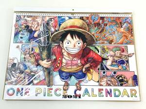 未使用■集英社コミックカレンダー 2021年 ONE PIECE ワンピース 大判 壁掛け型