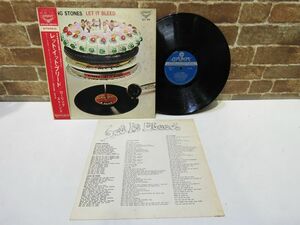 【LP】Rolling Stones ローリング・ストーンズ Let It Bleed 帯付き レコード SLC 300 洋楽 ロック 【1222mk】