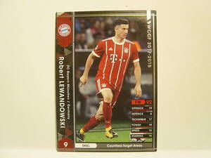 WCCF 2017-2018 黒 ロベルト・レバンドフスキ　Robert Lewandowski　FC Bayern Munich 17-18 #095