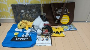 ☆新品未使用☆　即決　スヌーピー　SNOOPY　バッグ　ぬいぐるみ　ハンカチ　エコバッグ等々…