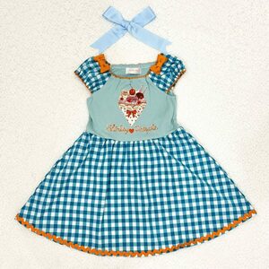 ◆シャーリーテンプル◆シャーリークレーププリントシリーズ◆クレーププリントドッキング◆120◆USED難あり◆ShirleyTemple◆ 